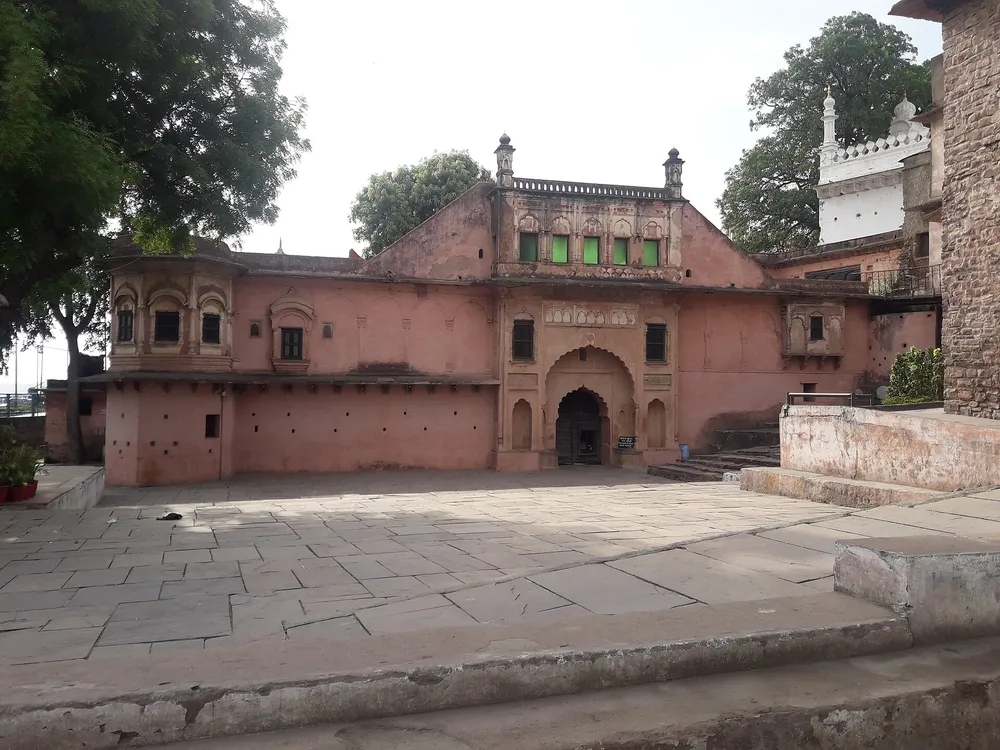 Facade of Gohar Mahal, Bhopal