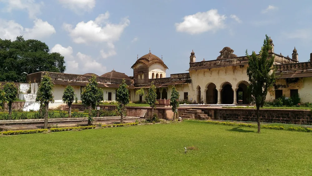Detail of the palace at Islamnagar, near Bhopal