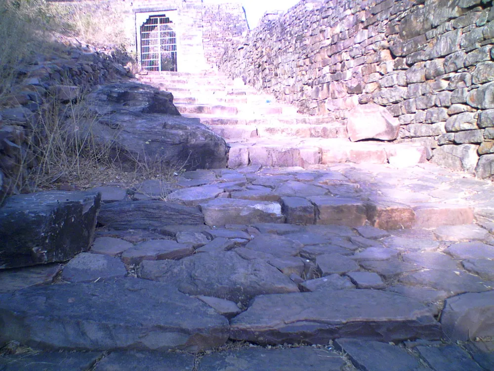 A gateway of Raisen Fort, Madhya Pradesh
