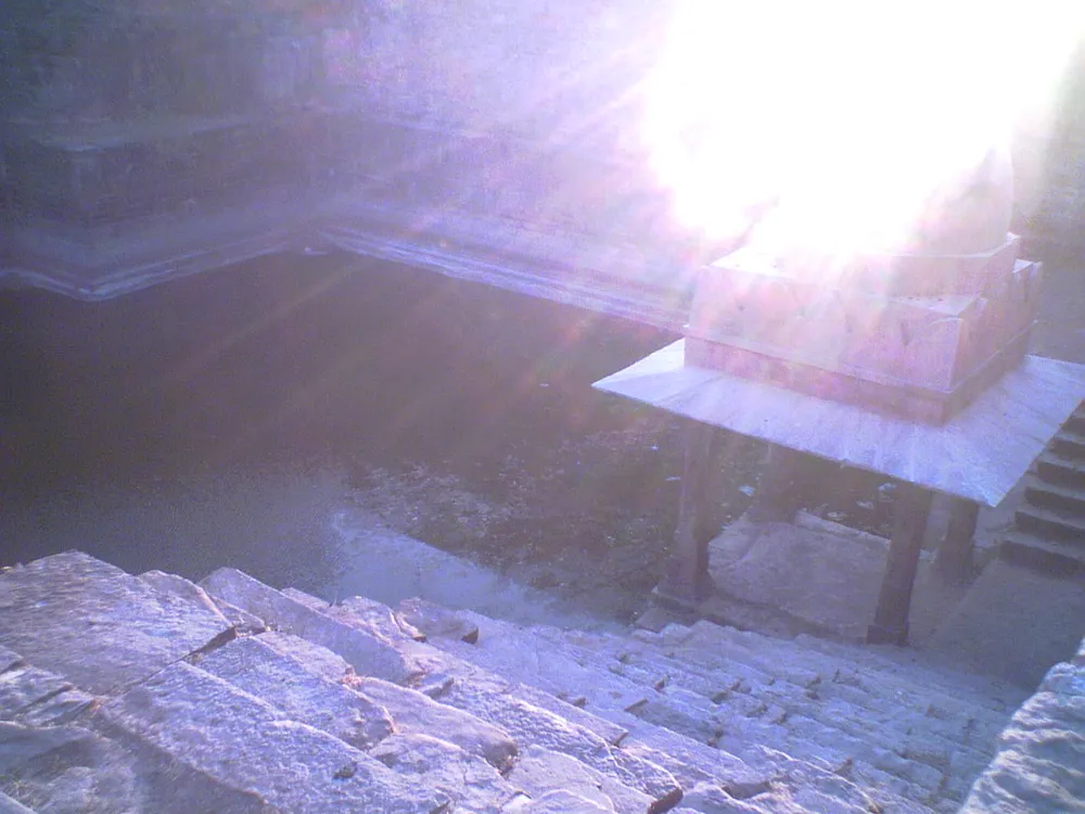 The hamam (bath) at Raisen Fort