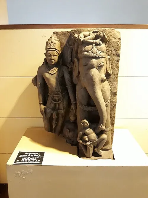 Exhibits inside the State Museum of Madhya Pradesh, Bhopal