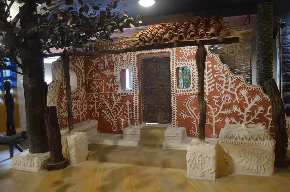 Interior of the Tribal Museum, Bhopal